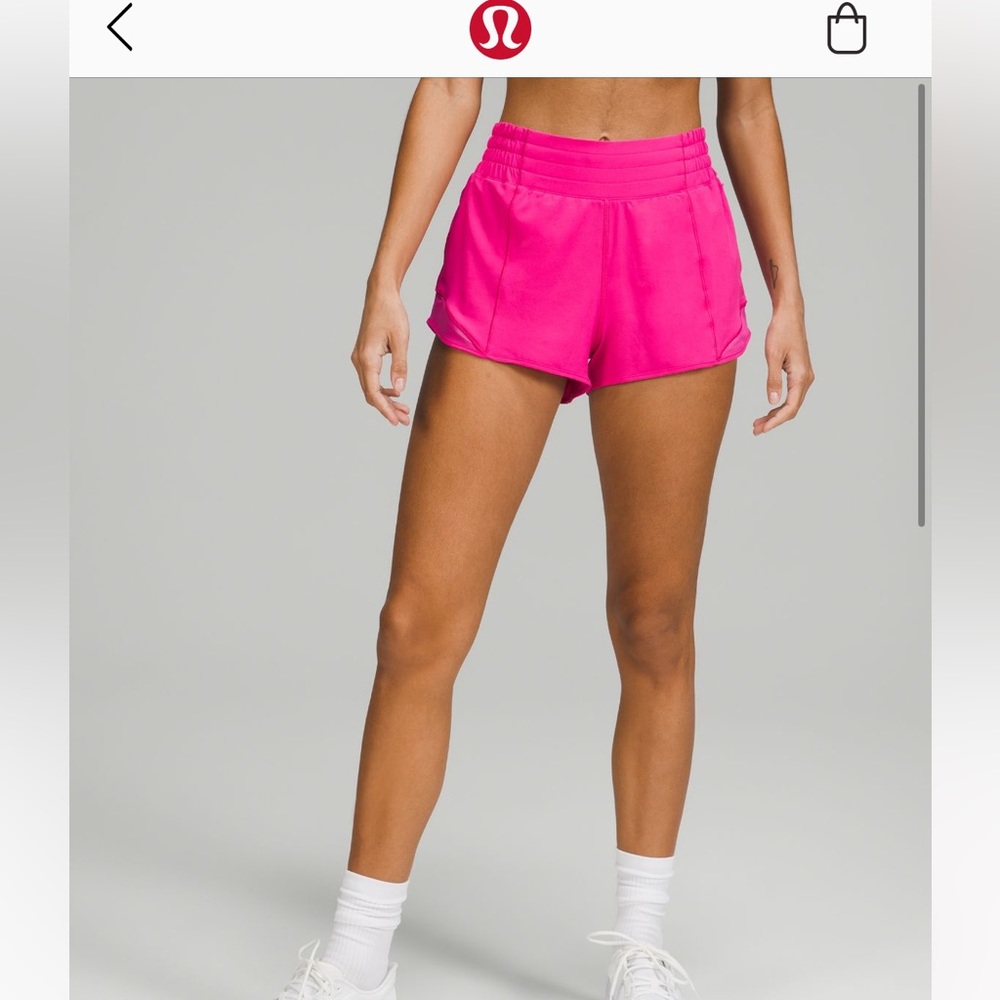 Lululemon Hotty Hot HR Short 2.5" *Lined